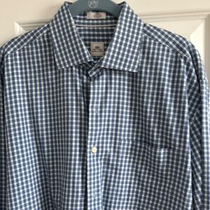 Blue Checkered Men's Shirt